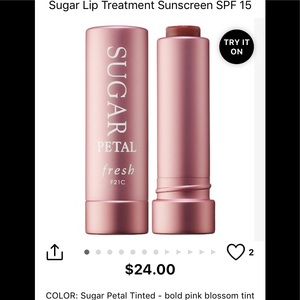 FRESH Sugar Lip Treatment spf 15 - Petal